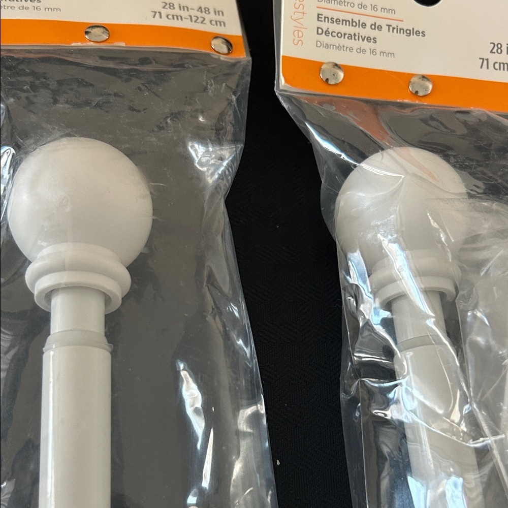 White Decorative Rod Set - Picture 3 of 7